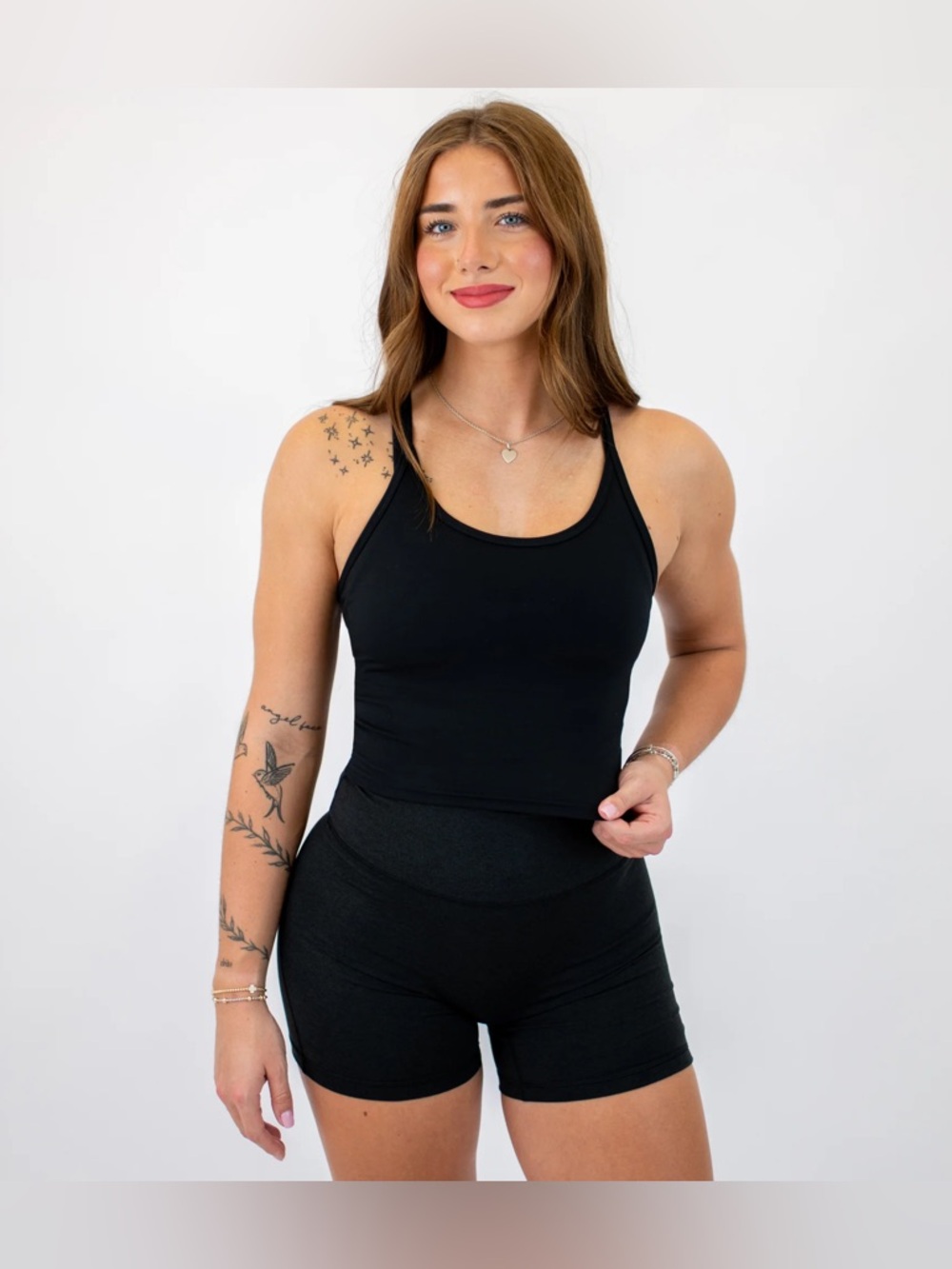 Fleo Women's dark Gray Crop Tank